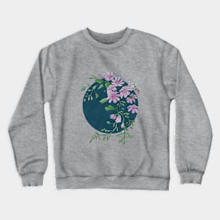 Spring - colored - blue version Crewneck Sweatshirt